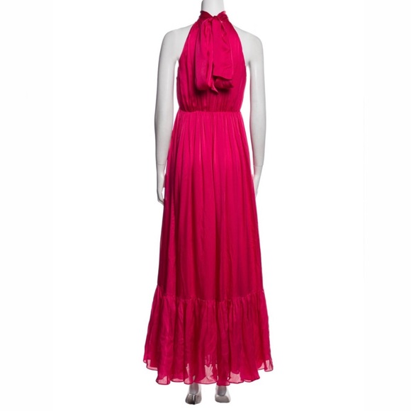 Zimmermann Silk Pink Halter Dress - Picture 8 of 8